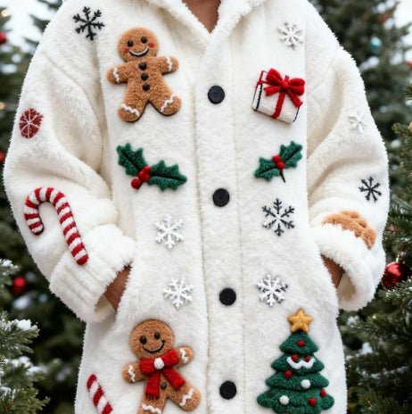 Casual Hoodie With A 3D Cat Pattern