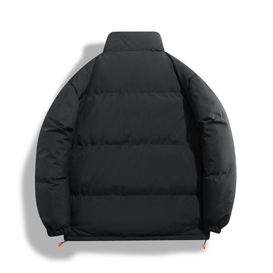 Solid-color Womens Windproof And Warm Jacket