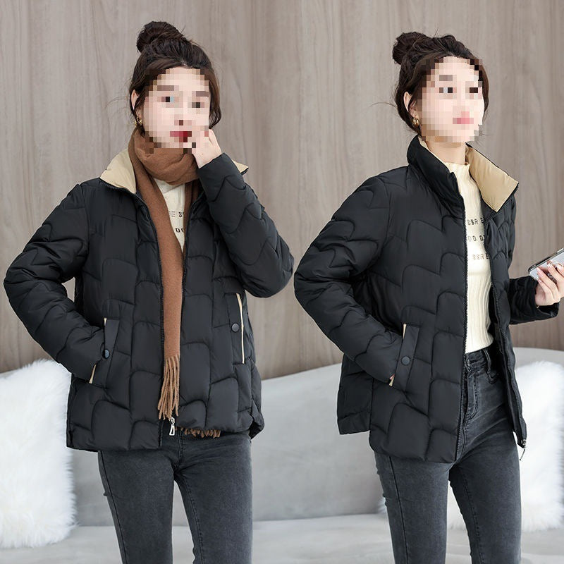 Thickened Cotton-padded Coat Korean-style Cotton Jacket For Moms