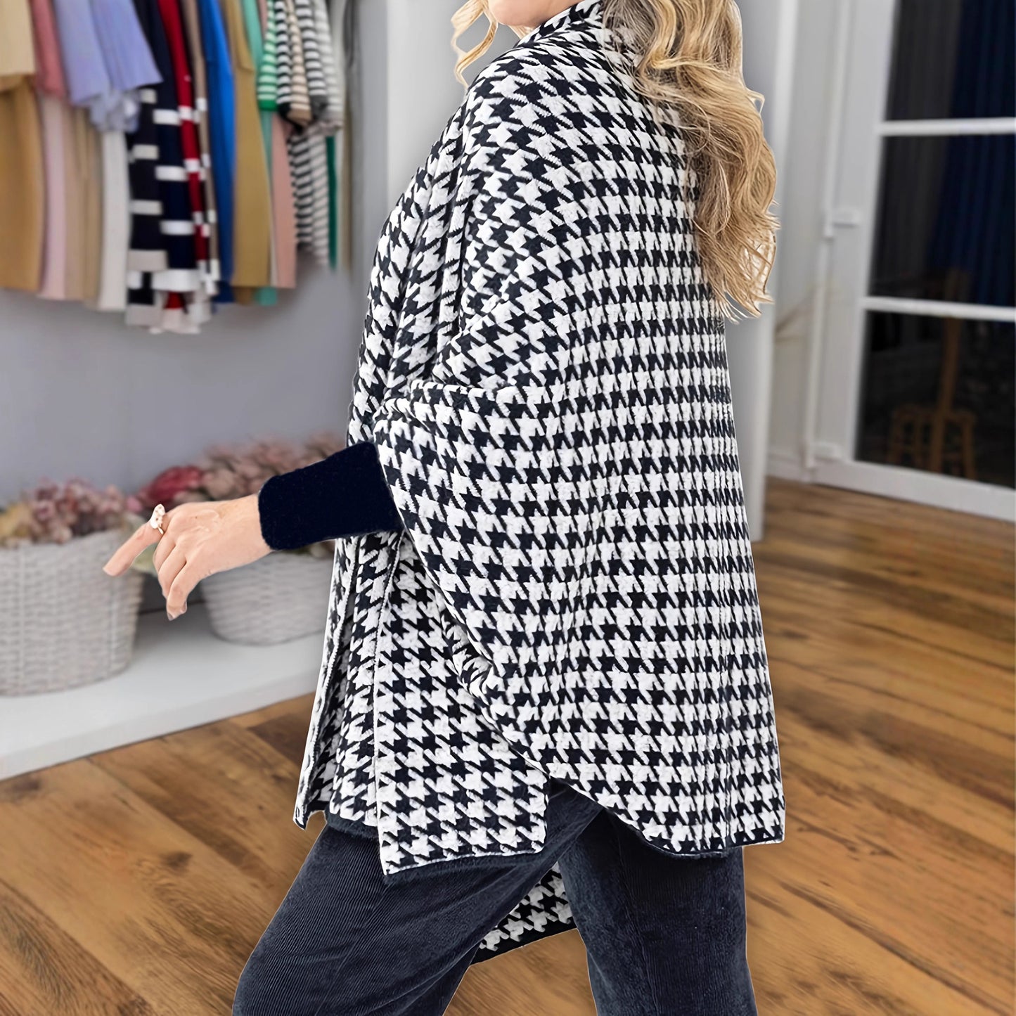 Sleek Stylish Long Sleeve Jacket For Women