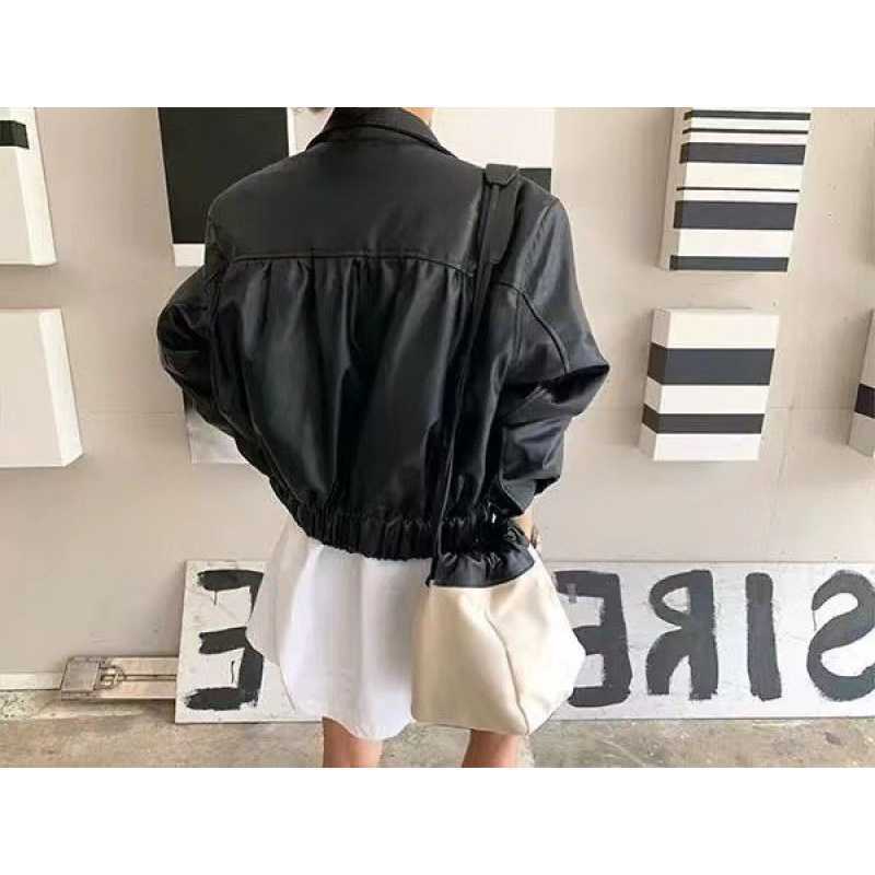 In-stock Korean-style Leather Jacket