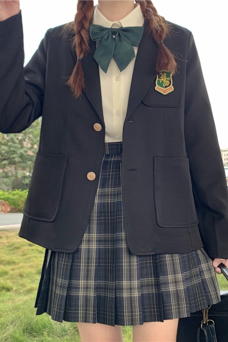 JK Uniform Student Versatile Long Sleeve Jacket Woman